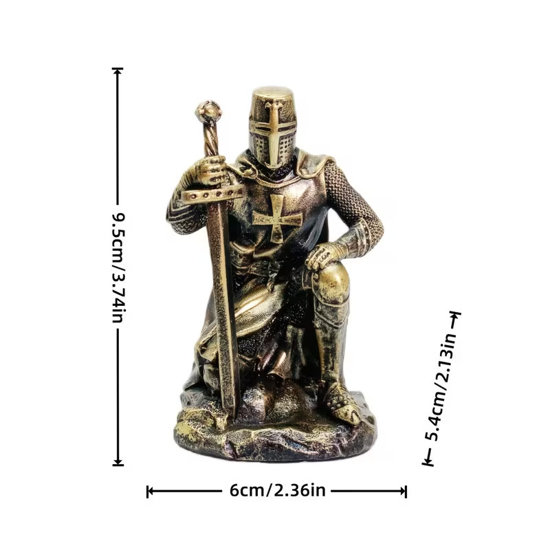 Crusader Knight Silicone Mold – For Resin