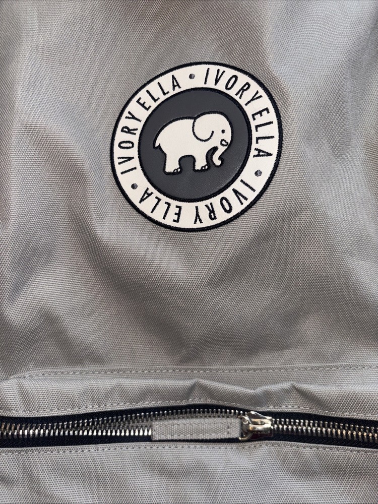 Ivory Ella Gray Large Size Backpack Saving The Elephants 2017 Edition