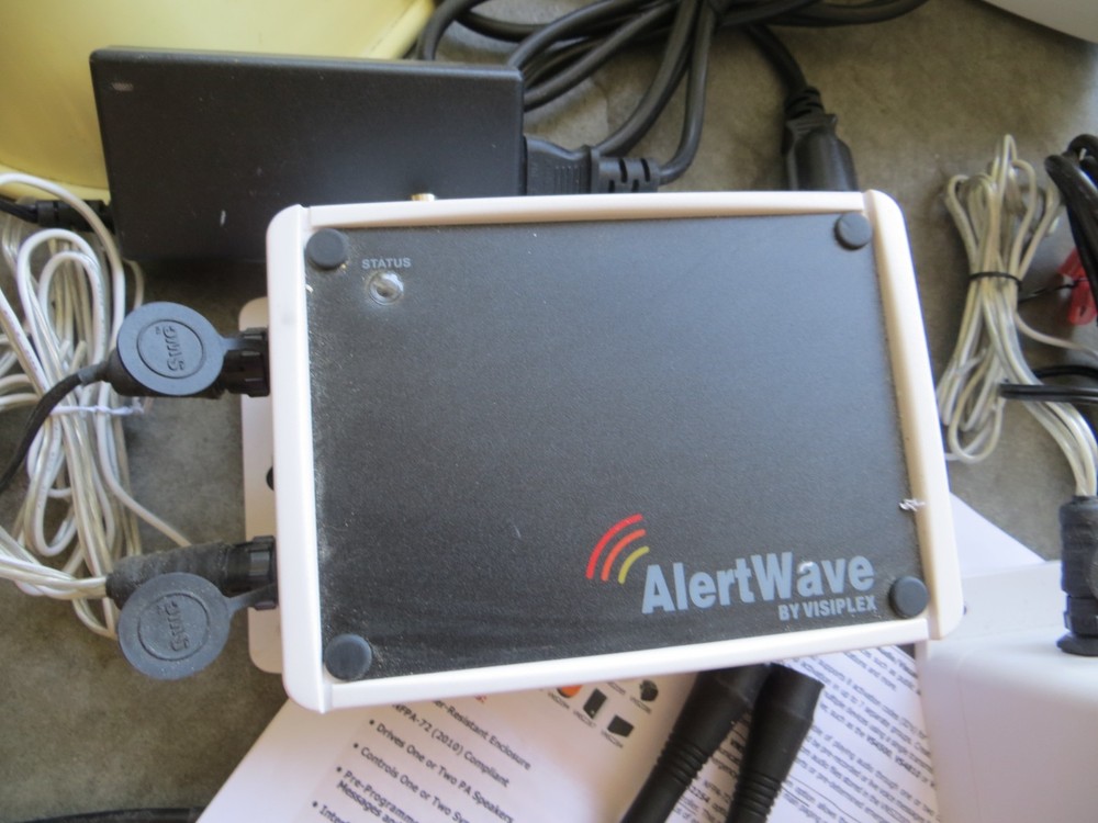 Visiplex Alert System 2 AV CONTROLLERS 4 SPEAKER SYSTEM