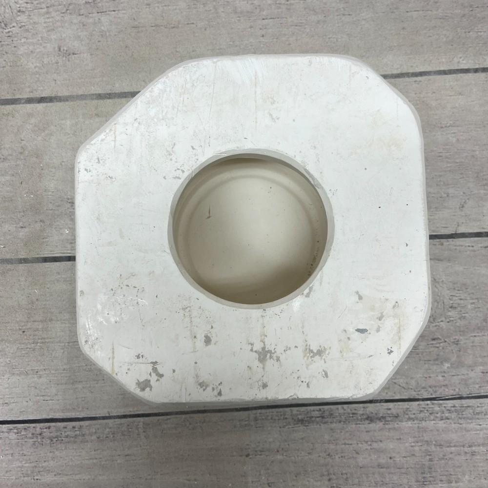 2003 Ann Original Mold Ceramic Casting Mold Base w/ Snowflakes #940B