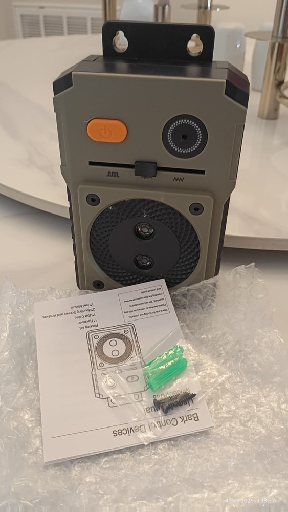 ultrasonic dog bark control