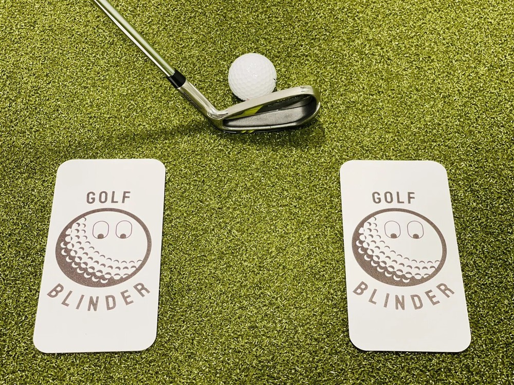 ⛳️NEW Revolutionary Golf Blinder Training Tool Aid for Swing & Putting Stroke 👀