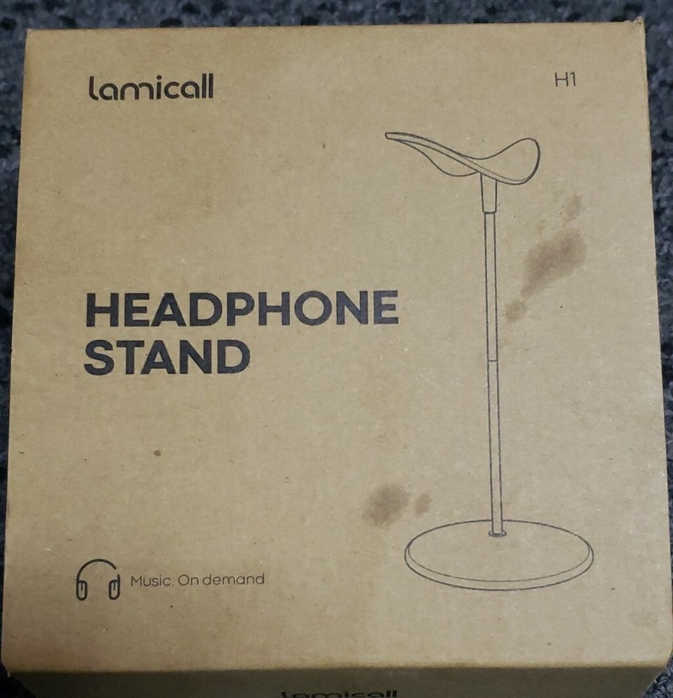 Lamicall Headphone Stand Black