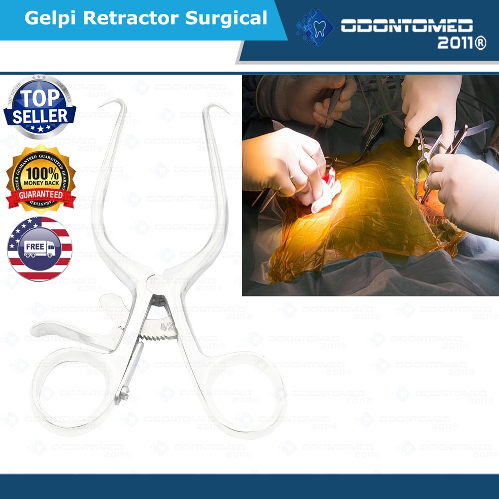 3 Gelpi Retractor Surgical & Veterinary Instruments 5.5''