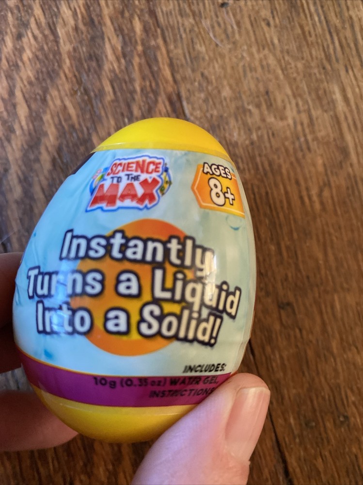 Science to the Max EGG-cellent Experiments Water Gel Egg
