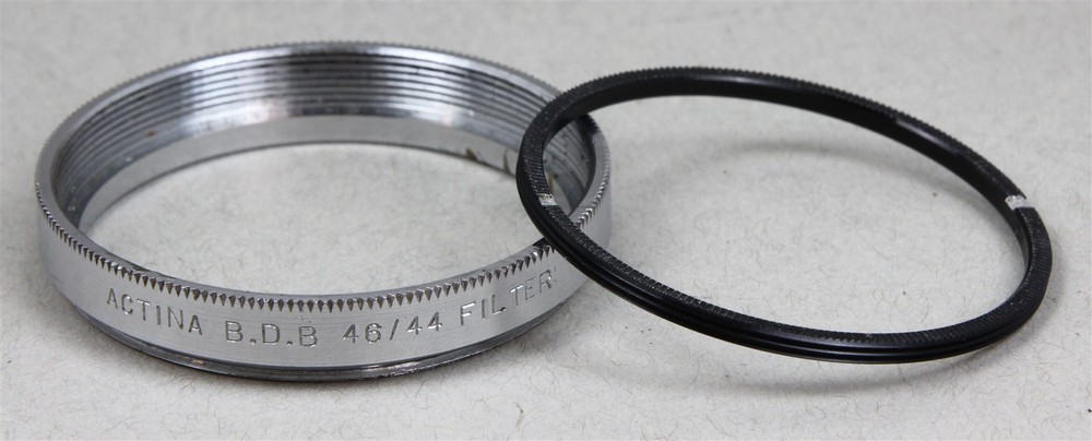 46mm Screw-In BDB Filter Holder/Adapter Ring (holds 44mm Diameter Filter)
