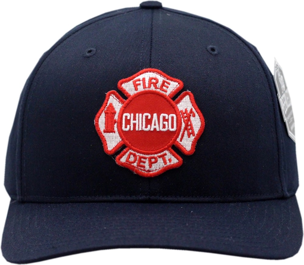 Chicago Fire Department Hat Maltese Patch Twill Adjustable