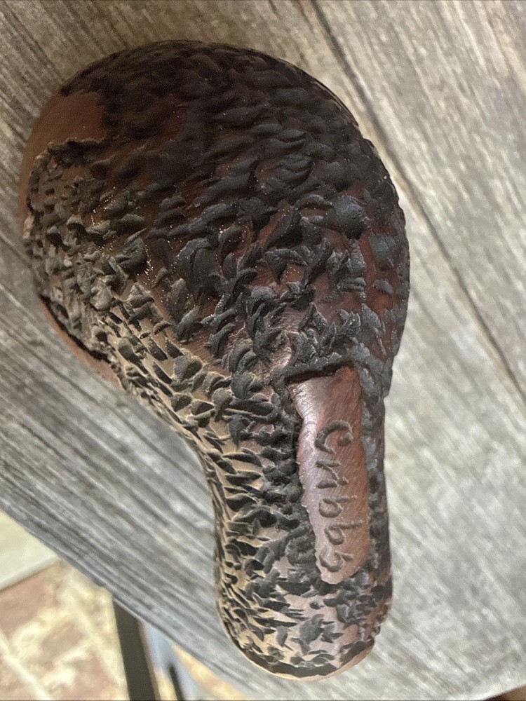 Briar Estate Pipe Signed “Cribbs” Beautiful Thick Wall