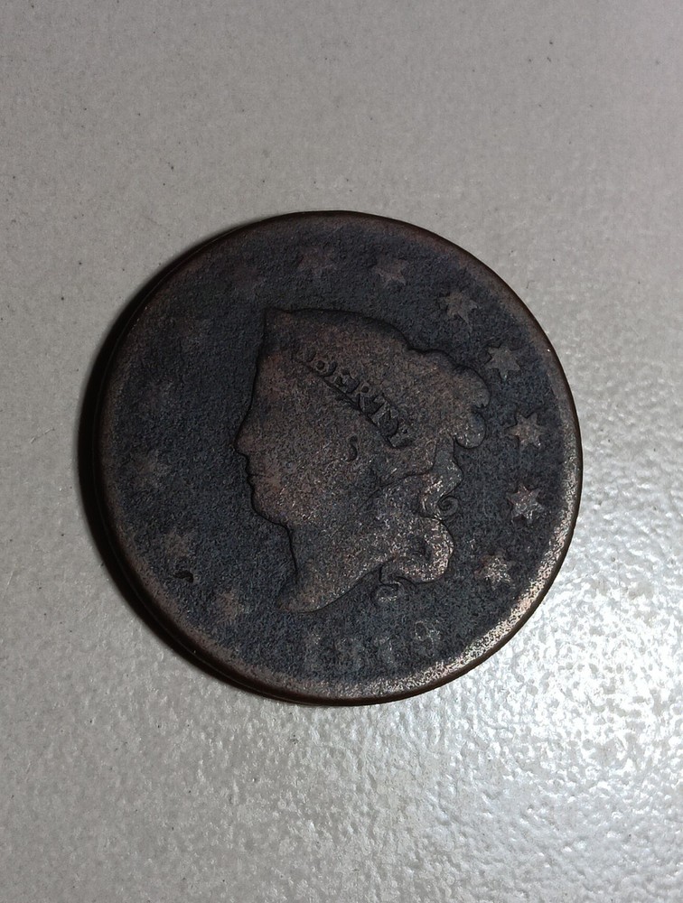 1819 Coronet Head Large Cent - Item M5x10