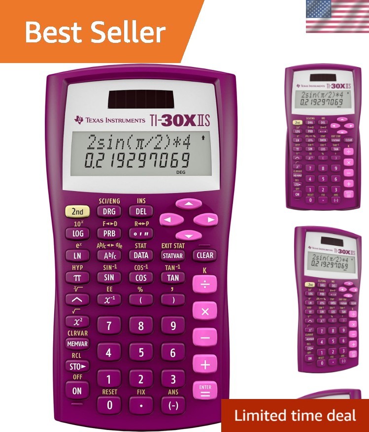 Lightweight TI-30XIIS Raspberry Calculator with Advanced Statistical Functions