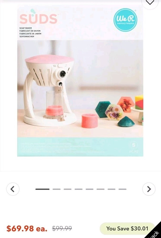 We R Memory Keepers Suds Soap Maker