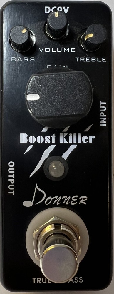 Donner Boost Killer Electric Guitar Effect Pedal – True Bypass
