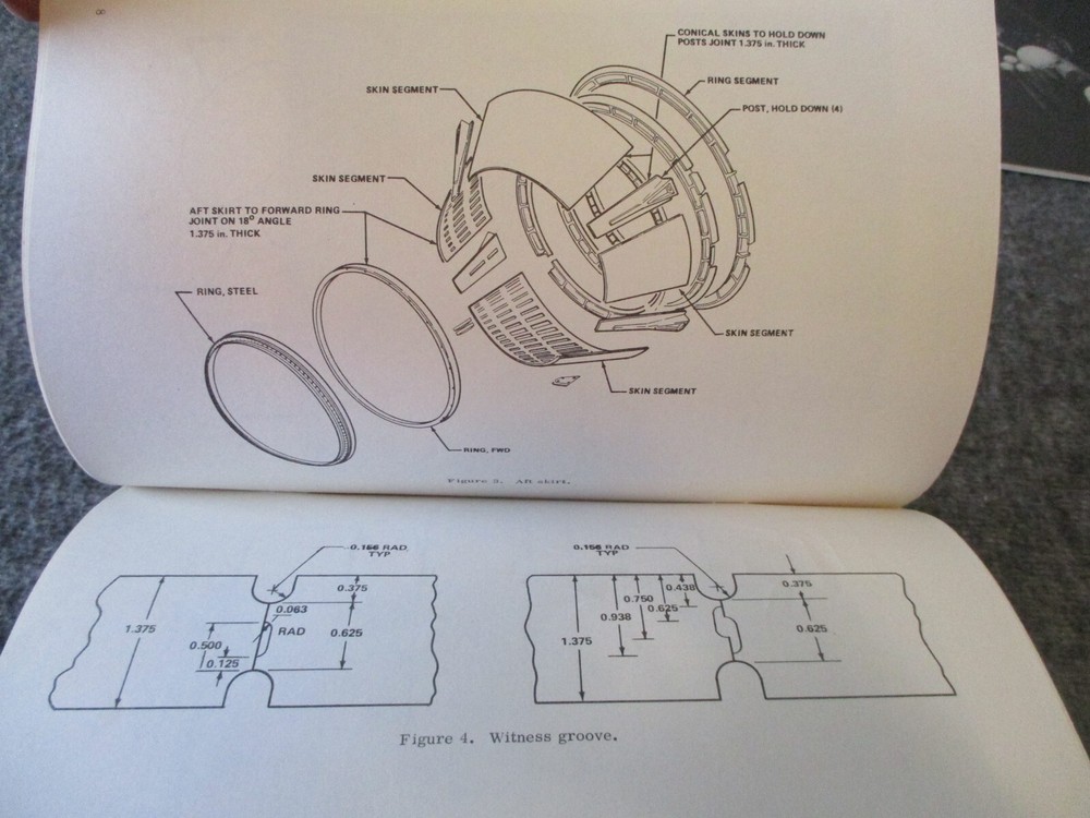NASA MSFC/ROCKETDYNE/LOCKHEED SPACE SHUTTLE & SRB MATERIALS REPORTS 1970s