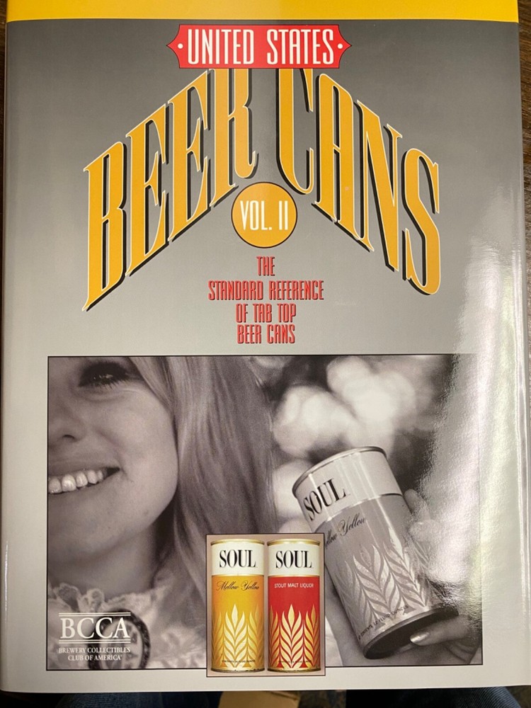 US Beer Cans Standard References Volume 1 & 2 Cone Flat Tab Tops Two NEW Books
