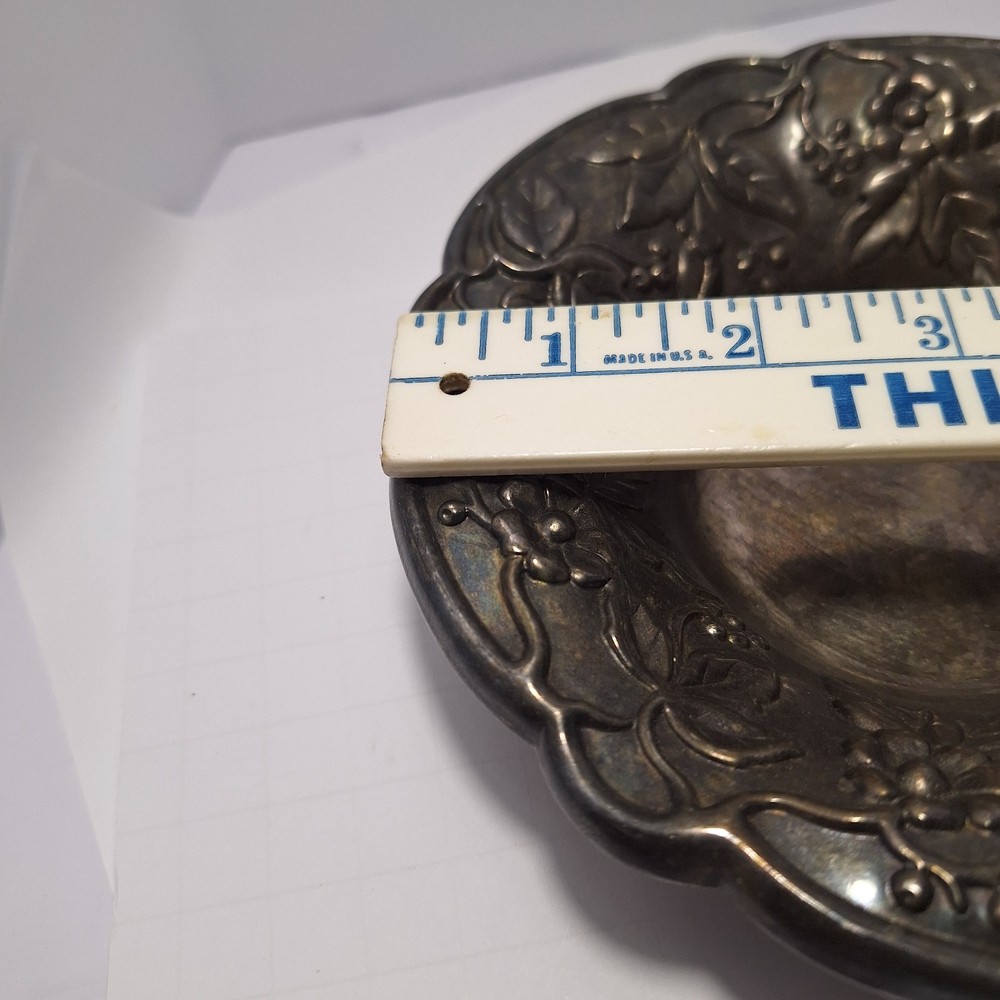 silver plate bowl