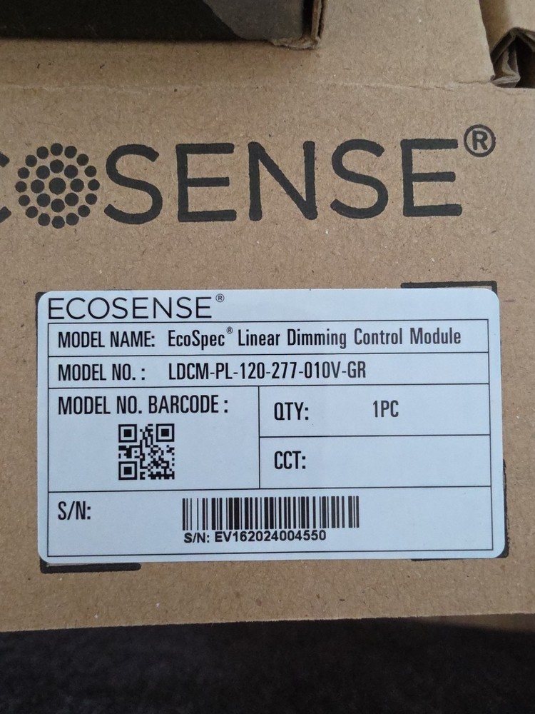Ecosense LDCM-PL-120-277-010V-GR EcoSpec Linear Dimming Control Module