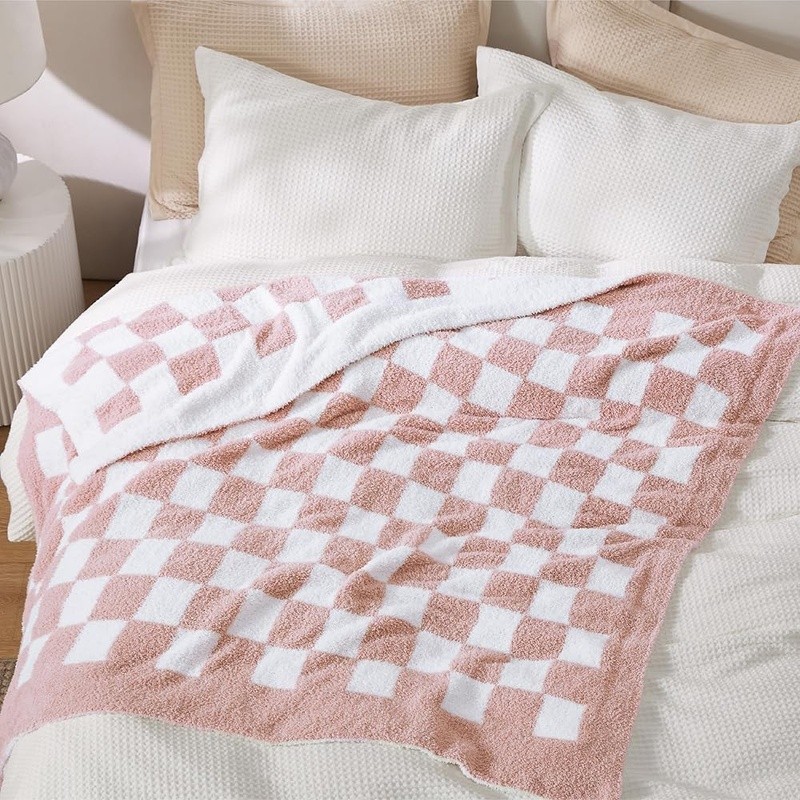 Ultra Soft Warm Lightweight Knit Throw Blanket Cozy Decor Durable Microfiber New