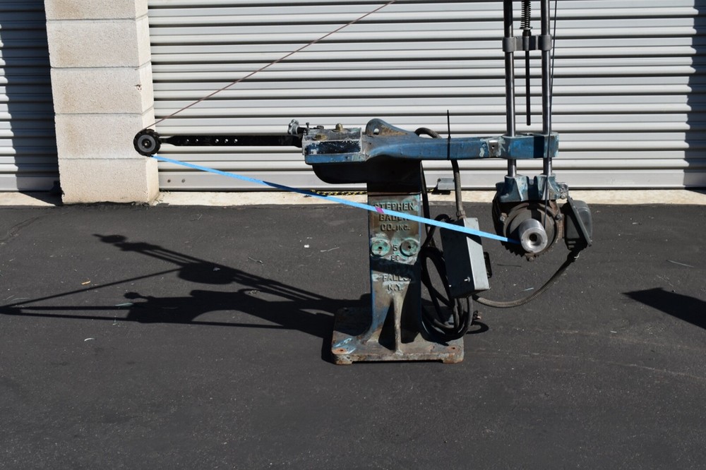 Stephen Bader Space Saver belt grinder