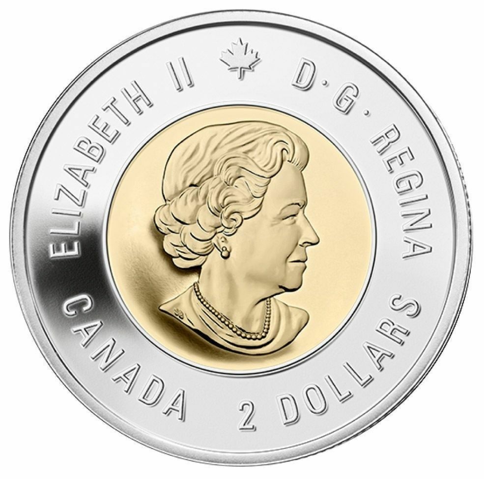 2014 Canada $2 coin Sealed Commemorative Wait for me Daddy WWII Mint.