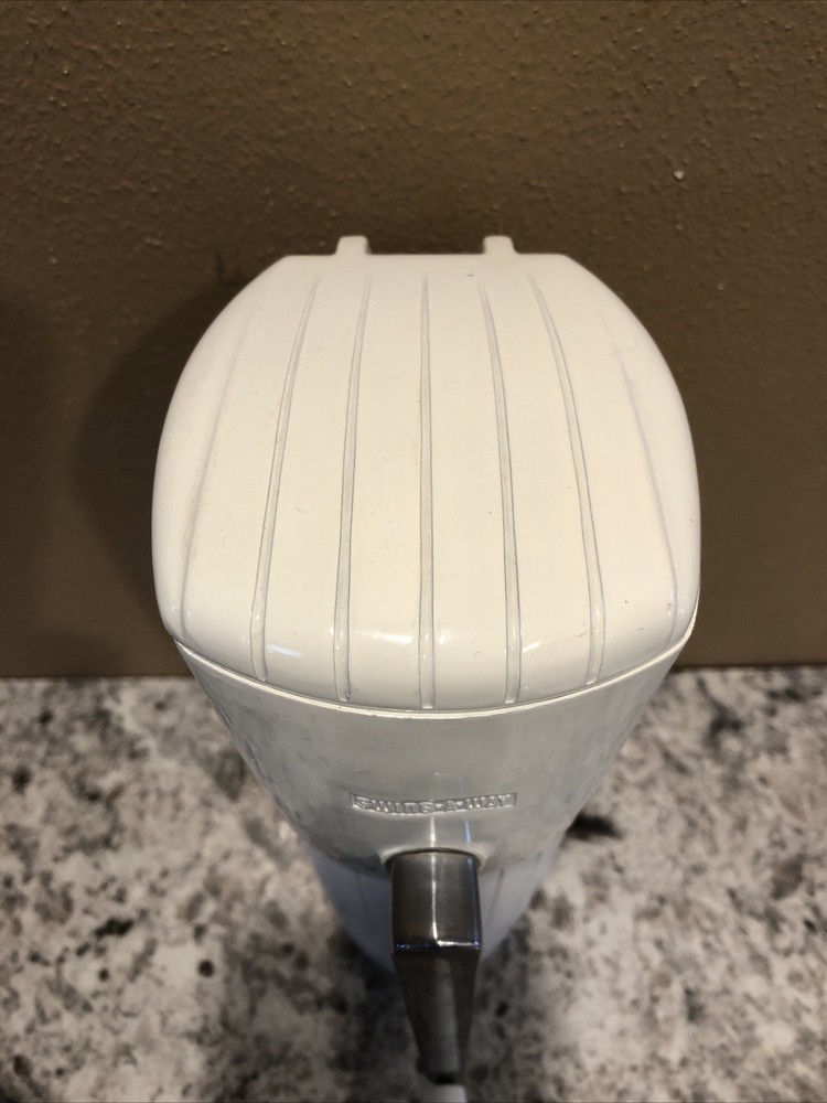 Vintage Swing-A-Way Manual Ice Crusher White