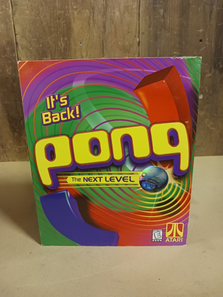 Atari Pong: The Next Level (Hasbro Interactive), Windows 95/98, CD-ROM