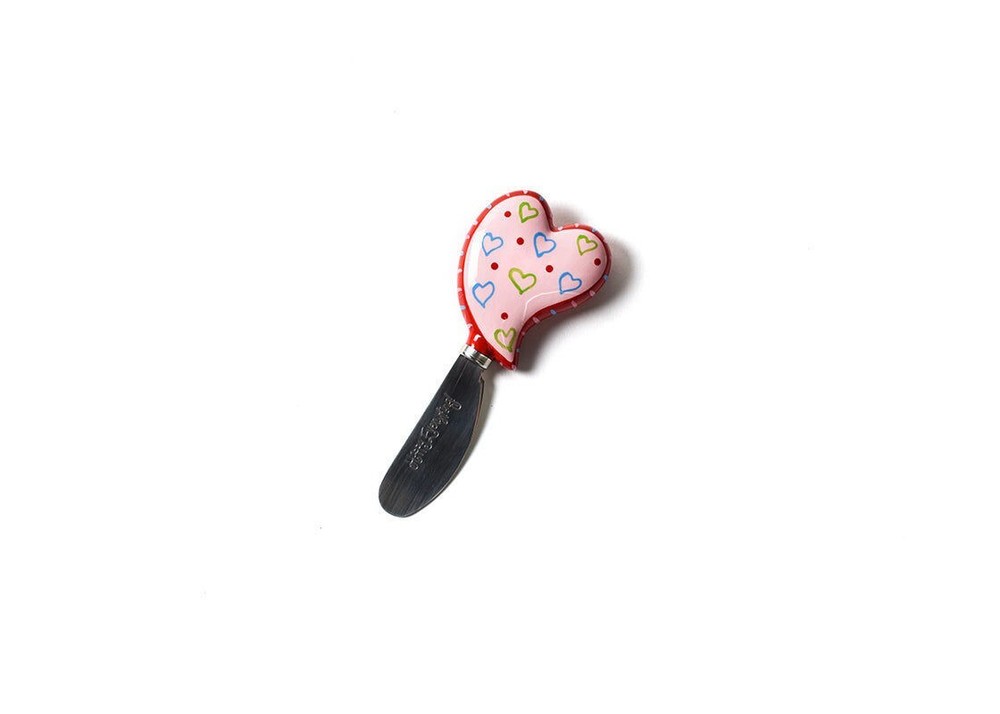 Happy Everything™ - Heart Embellishment Appetizer Spreader - HEART-ESPRD