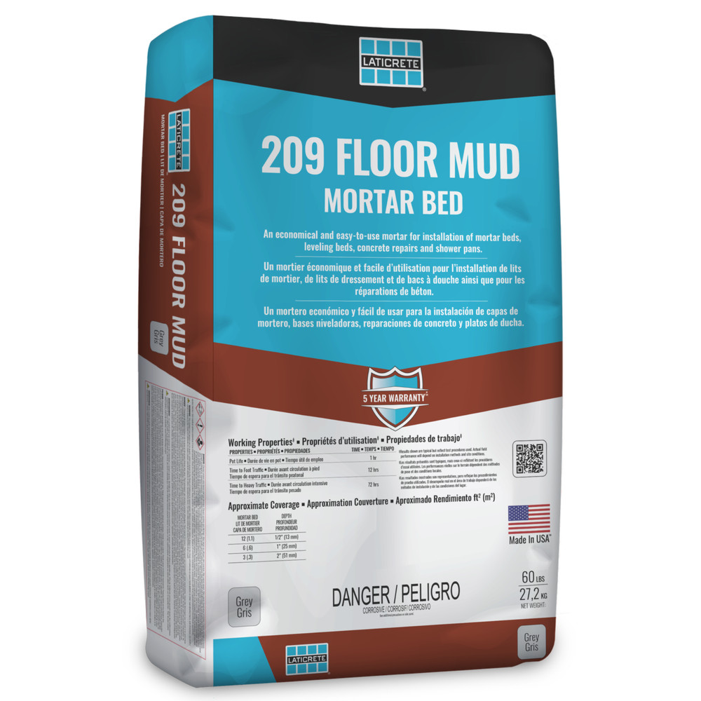 Laticrete 209 Floor Mud - 60 Lbs
