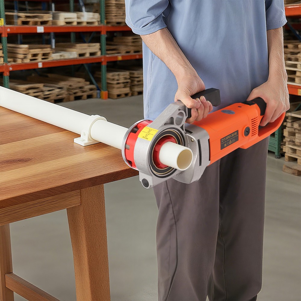 Handheld Electric Pipe Threader Threading Machine W/6 Pipe Cutter 1/2" - 2" USA