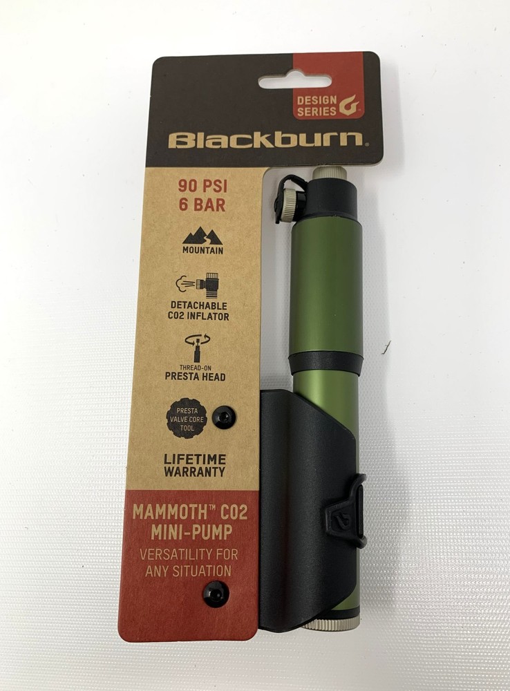 Blackburn Mammoth CO2 Mini Pump - Green - New