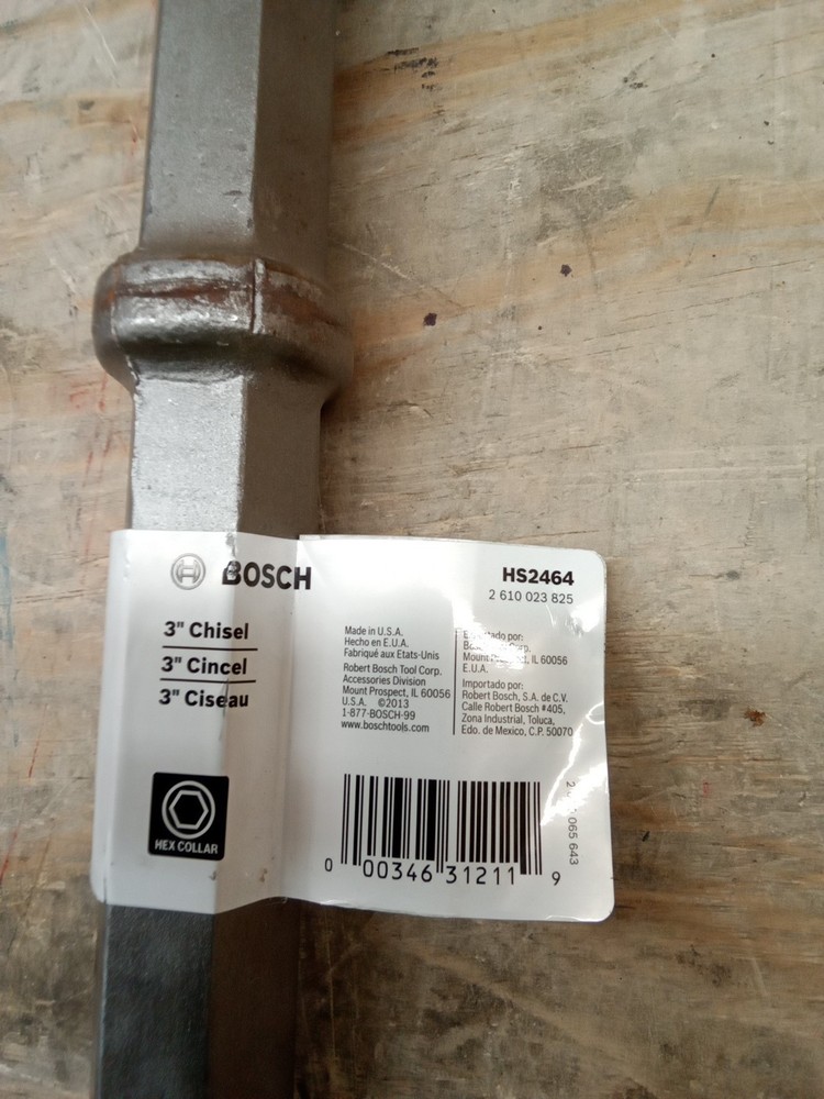 Bosch HS2464 3”x20”x1 1/4” Chisel.