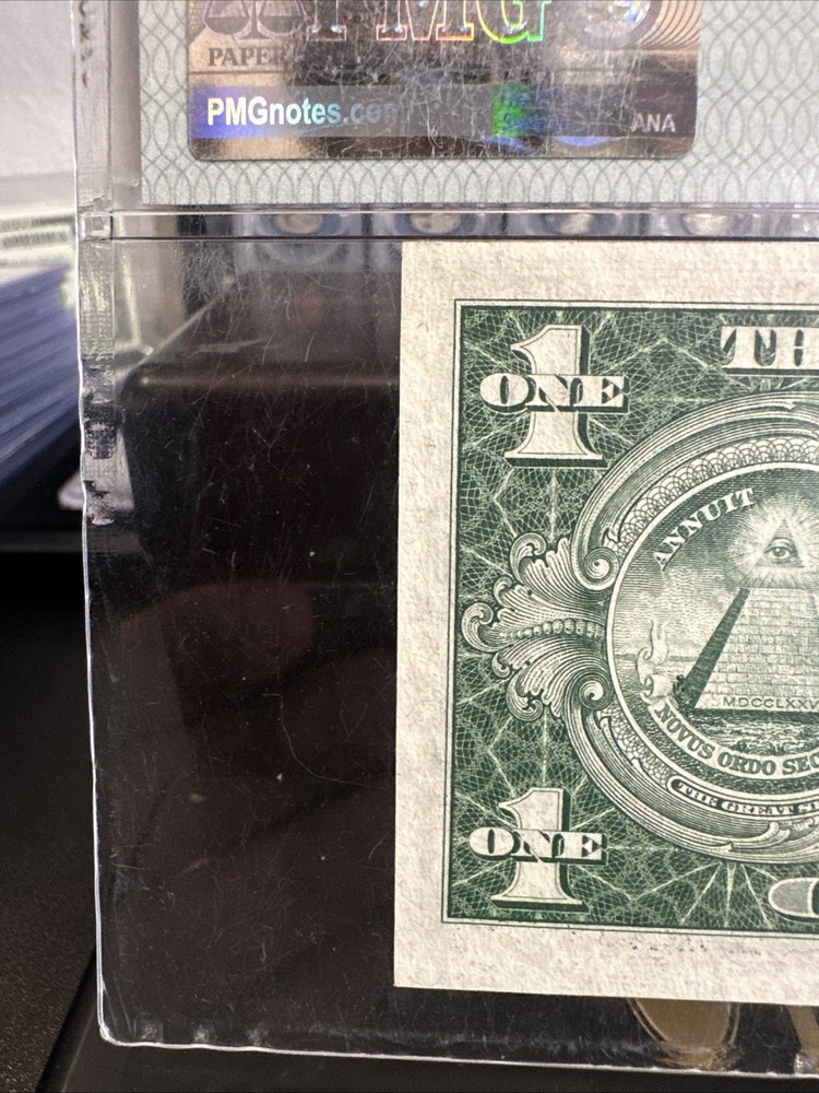 Courtesy Autographed 1935F $1 Silver Certificate PMG 45 Choice Extremely Fine