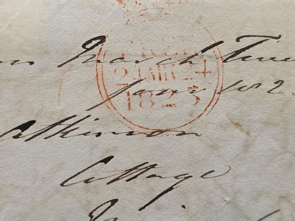 Sir William Alexander Lord Chief Baron Exchequer Signed Free Franked Envelope UK