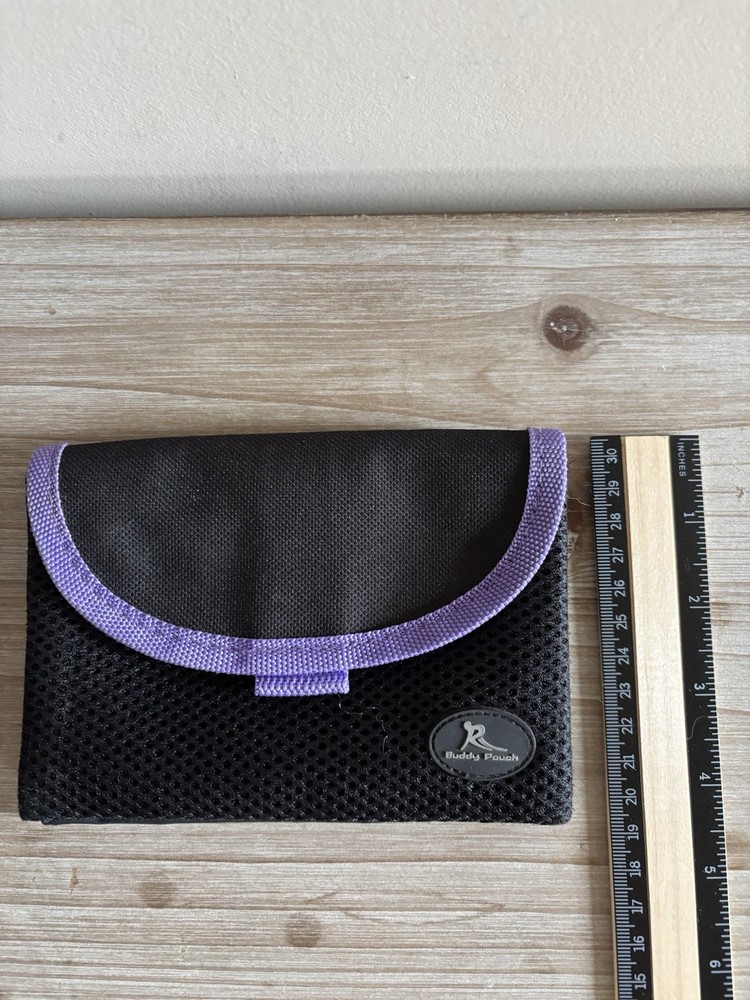 Buddy Pouch Black Wallet