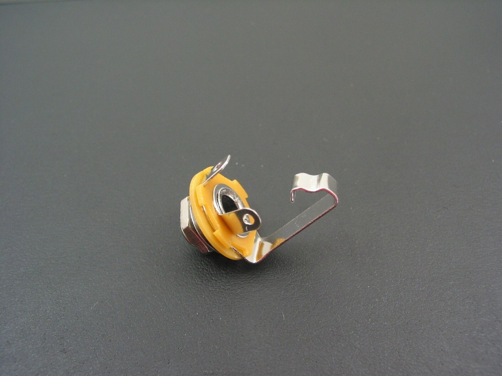 3-Pack 1/4 Inch Mono Input Output Jack for Import Guitars & Others