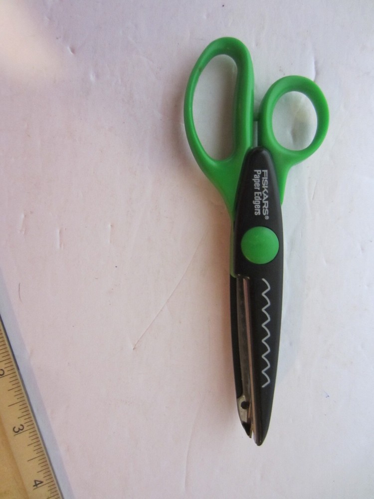 Fiskars Page Edgers- 8 Different Pairs- Work Well-(A77A4)