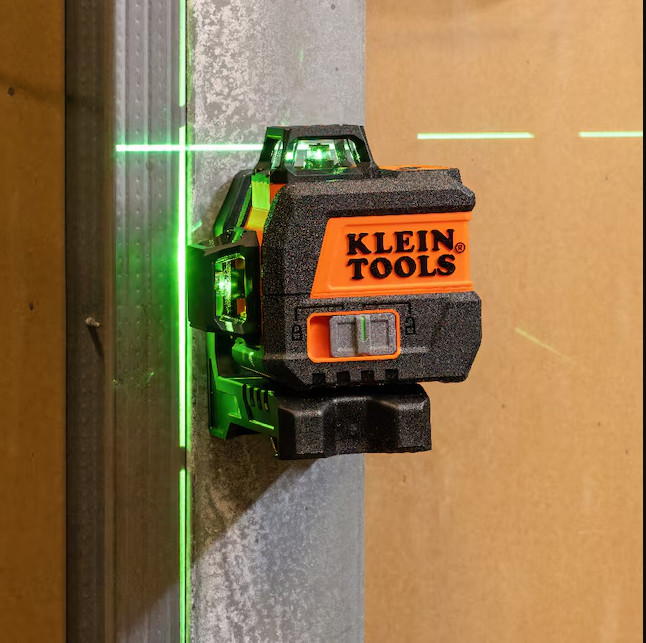 Klein Tools Compact Green Laser Level – Self-Leveling Planar Laser Tool