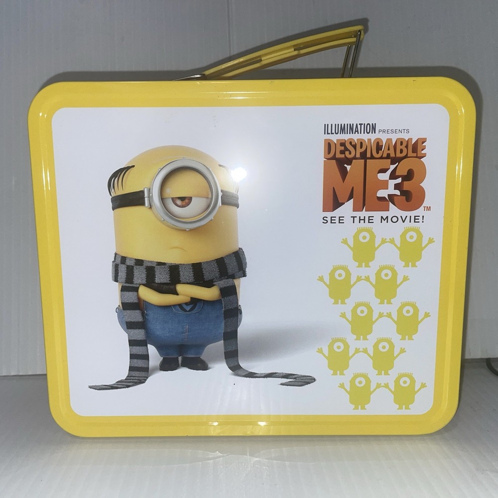 Despicable Me 3 Metal Lunchbox Tin