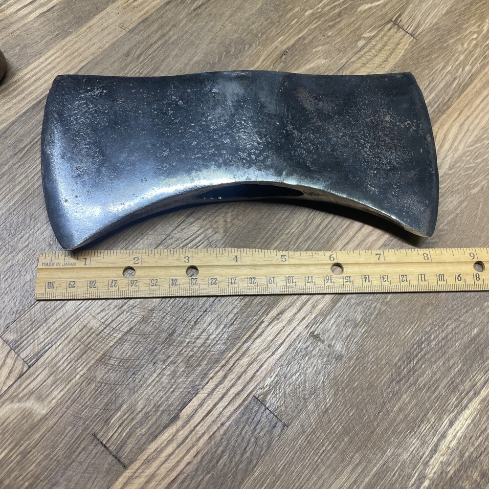 Vintage COLLINS Double Bit Axe Head 3 lbs. 1 oz.
