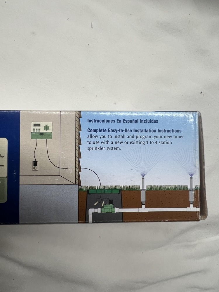 Orbit 57114 Water Master 4 Station Automatic Sprinkler System Timer Model