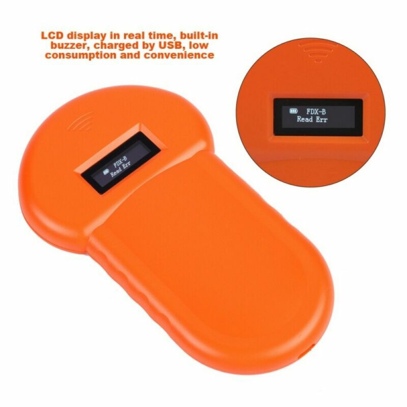 Universal USB Digital Pet Chip Scanner Microchip ID Reader Reading standard