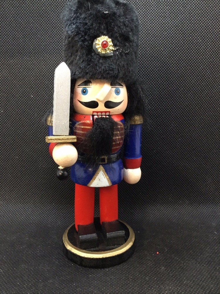 Nutcracker Soldier 6” Tall - Vintage