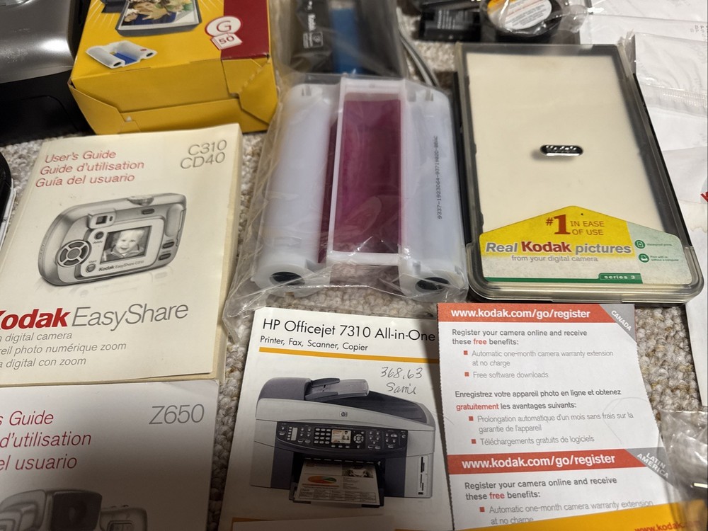 Vintage Kodak Easy Share Box - Camera and Printer and more.
