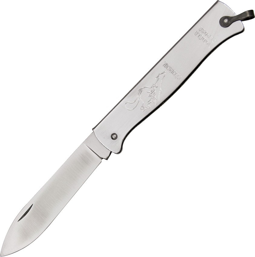 Douk-Douk Squirrel Silver Folded Steel Folding Carbon Steel Pocket Knife 840