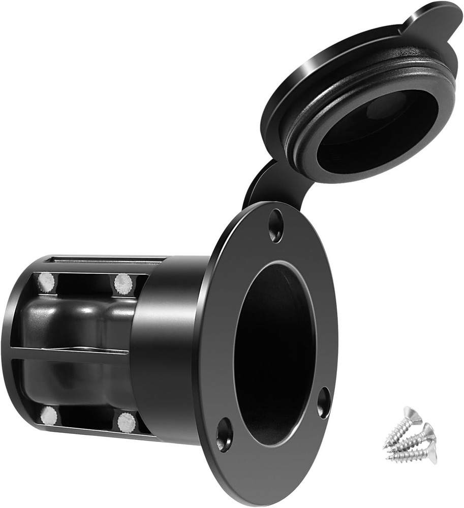 1903012 Flush Mount Power Port for Cannon Downriggers Power Cable Quick Connect