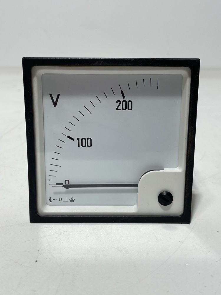 Crompton Instruments E244-02V-G-RS-RS-C7 Analog Meter