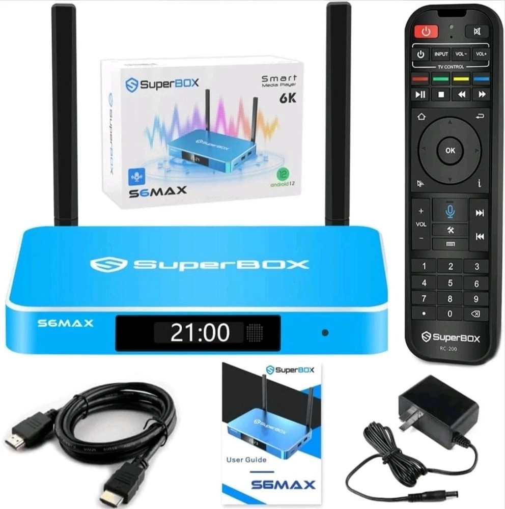 SUPERBOX S6 MAX  Streaming Media Player