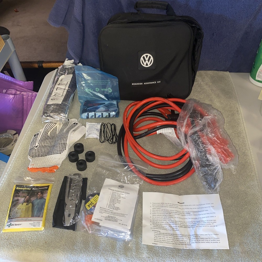 Volkswagen OEM Emergency Roadside Kit- (Pre-Owned)