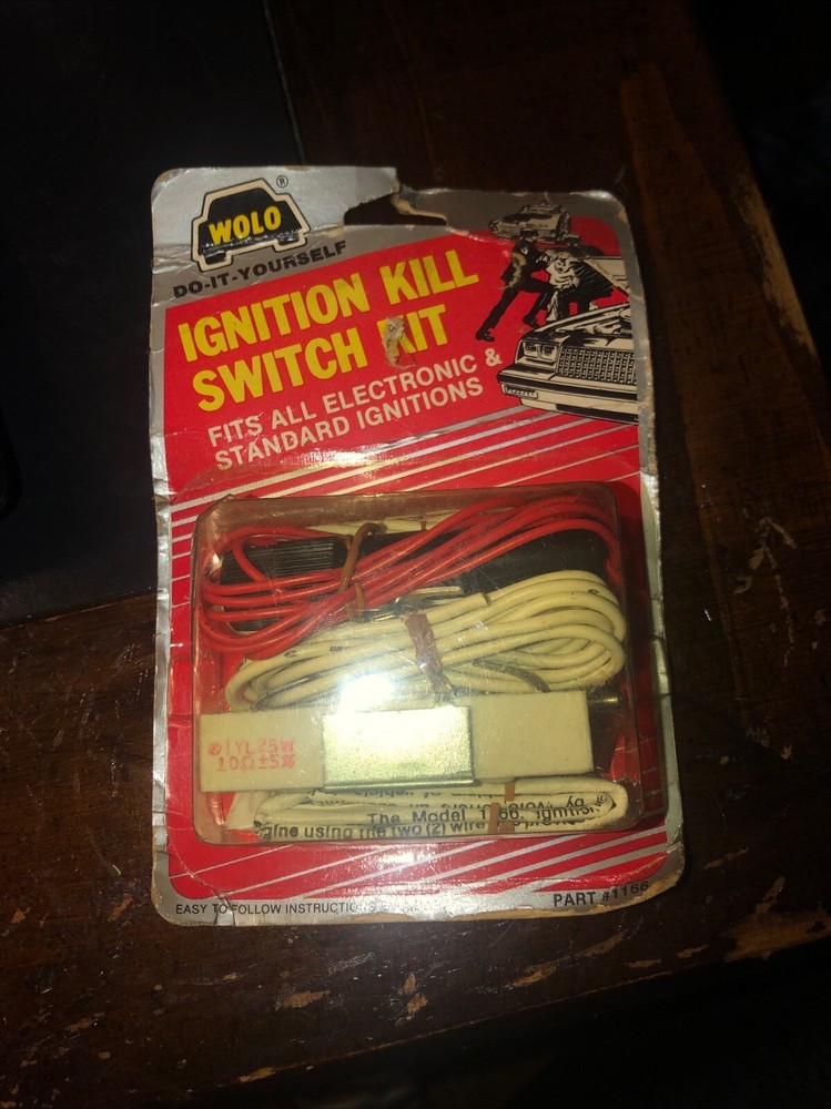 Wolo vintage Ignition Kill Switch Kit