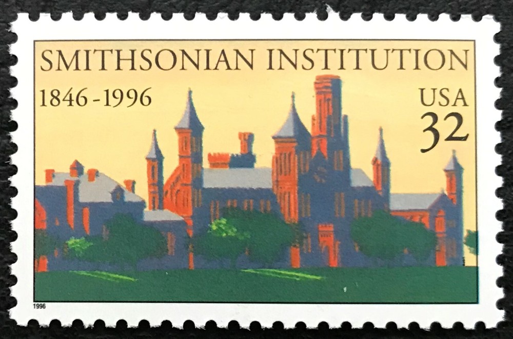 1996 Scott #3059 32¢ - SMITHSONIAN INSTITUTION  - Single Stamp - Mint NH