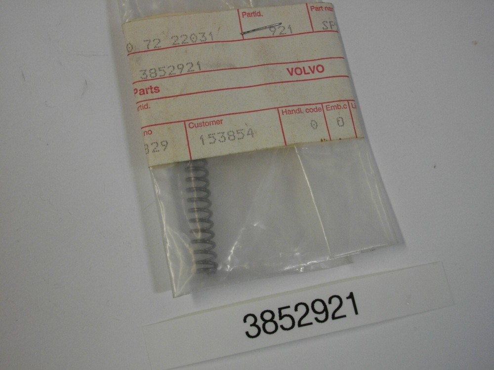 Volvo Penta 3852921 Spring OEM